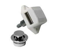 Générique Dèclic à Bouton Nylon/Laiton chromé 16 mm