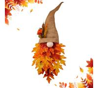 Générique Deco Automne en GNOME, Thanksgiving Automne Décorations en Peluche, Automne Feuille D'érable Tournesol GNOME Suspension Decoration Maison Salon Fête (1 PCS)