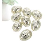 Générique Déco Pâques Maison - Autocollants Mousse Polystyrène | Décorations Festives Œufs Verre | Stickers Pâques pour Fenêtre Mur | Fournitures Loisirs Créatifs Printemps