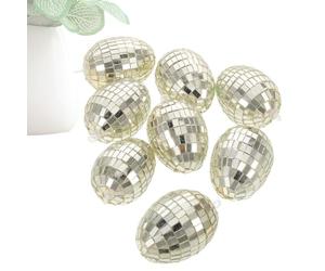 Générique Déco Pâques Maison - Autocollants Mousse Polystyrène | Décorations Festives Œufs Verre | Stickers Pâques pour Fenêtre Mur | Fournitures Loisirs Créatifs Printemps