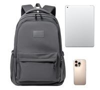 Générique D'école - Oxford Tissu De Grande Capacité Carrier, À École Unisexe | Poursier De Voyage De Compartiment Pour Ordinateur Portable Pour Filles Adolescents, Étudiant Étudiant Rucksack D