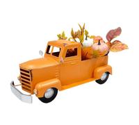 Générique Décor Camion Vintage 32 Cm Pick-Up Vintage Thanksgiving Métal | Décorations De Cuisine Rustique Et Moisson Pour La Fête Des Récoltes D'Automne Et Halloween, Cuisine, Entrée De Ferme