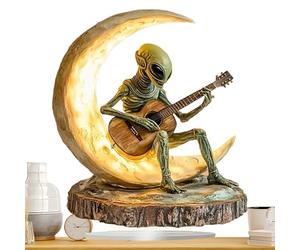 Générique Décor de Bureau Extraterrestre - Figurine d'espace créatif, Ornement de Statue futuriste, Sculpture de Science-Fiction, pièce d'affichage de Bureau Moderne | Idéal pour l' de b