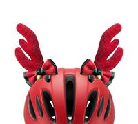 Générique Décor de casque - Charme en bois | Bois de renne - Couvre-chef de Noël 2 pièces Décoration de casque en de renne détachable pour costumes de vacances, les fêtes et plaisirs festifs