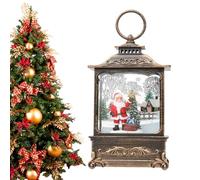 Générique Décor de Lanterne de Globe de Neige - Scène de Noël illumine Les Boules à Neige | Boule à LED tourbillonnante, Ornement de Lanterne de Boule à éclairant de noël pour Les Cadeaux de décorat