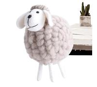 Générique Décor de Mouton - Dors Figurine d'agneau en Feutre en Feutre | Agneau de Souvenir significatif avec Une Couture exquise | Loup feutré décoratif pour la Chambre des du Salon