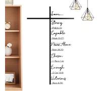 Générique Décor De Pour Mur,Élégant Robuste Métal Chrétien Accrochable,Design Inspiré Des Saintes Écritures De Jésus | Pour Le Salon La Chambre L'Entrée L'Église Le Mariage Le Bureau La Ferme