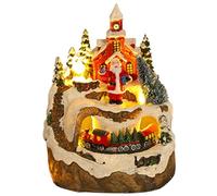 Générique Décor de Table de Noël | Décoration Musicale de Table de Noël,Ornament en Résine Artisanat d'hiver pour Chambre de Bébé Bibliothèque Fête Chambre à Coucher