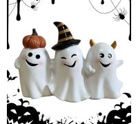 Générique Décor Fantôme Halloween,Statuette Fantôme Mignonne | Déco Maison pour Chambre Enfant Salon Entrée Porche Bibliothèque Thème Fête