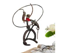 Générique Décor Western Thématique,Figurine Rustique De Table | Décoration Chambre Cowboy,Mariage Repas Ferme Anniversaire Chambre