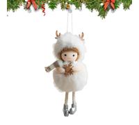 Générique Décoration Ange En Peluche Douce Avec Lumière Intégrée