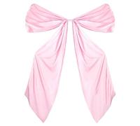 Générique Décoration De Fête avec Nœud Extra Large,299 X 74 Cm Décoration de Mariage,Grand Nœud en Satin pour Arche Décorative | pour Noël Anniversaire Salon Mur Arche Porte Fenêtre