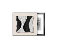 Générique Décoration de Panneau électrique, Panneau de disjoncteur caché, Peinture décorative, Couvercle de boîte à fusibles Murale(02,70x50cm/27.5x19.6in)