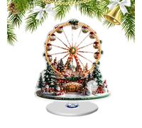 Générique Décoration De Table De Noël Ornements De Grande Roue 2D