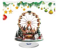 Générique Décoration De Table De Noël Ornements De Grande Roue 2D