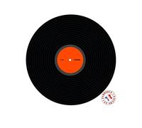 Generique - Décoration Disco Disque Vinyle 30 cm