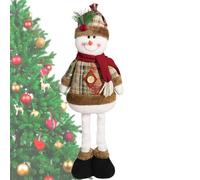 Générique Décoration du Père Noël,Décor du Père Noël,Décor de Bonhomme de Neige avec Pieds Extensibles, Bonhomme de Neige Debout de | Figurine de de, décoration de noël pour Arbre de noël, t