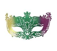 Générique Décoration exquise Paillettes Mascarade Fête Comédie Costumes Accessoire Masques Couleurs Jetables (Light Green, One Size)