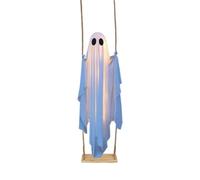 Générique Décoration Halloween Lumineux - Suspension Balançante pour Jardin Terrasse, Animé Effrayant avec Lumière, Ornement Spécial pour Maison Extérieur Allée | Kit Décoratif pour Port