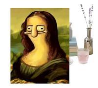 Générique Décoration Murale Drôle Pour Salle De Bain - Impression Poster Canular Pour Toilettes - Décoration Humoristique Pour Sanitaires,Pour Salles de Bains, Hôtels, Résidences et Appartements