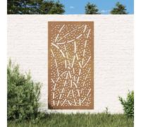 Générique Décoration Murale Jardin 105x55 cm Acier corten Design Feuille,Affiches, reproductions & œuvres Graphiques,2.65KG-824475