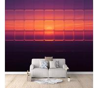 Générique Décoration Murale Pixel, Papier Peint Enfant Cubes De Couleurs 3Didée Décoration Tendance Transforme Votre Pièce Cache Les Imperfections Du Mur Collez Directement Sur Le Mur 400X280cm