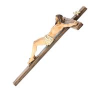 Générique Décoration Religieuse | Figurine Religieuse en Résine de 24,4 Centimètres | Statue de Jésus | pour la Décoration de la Maison de l'Église sur Mur Table Bibliothèque Intérieur pour Noël et