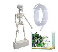 Générique Décorations Bulleur Aquarium Squelette Dansant Décoratif Réaliste