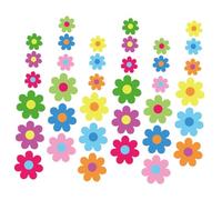 Générique Décorations Coloré pour Mur Fleurs Carton Points de Colle Décoration Bulletin Board Printemps pour Classe et Fête