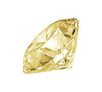 Générique Décorations de Cadeau de Mariage de décor de Bijoux de Noël en Cristal 50mm (2 Pouces) centres de Table Presse-papiers décoration de la Maison Artisanat (Gold, One Size)