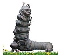 Générique Décorations de Jardin au Pays des Merveilles, Sculpture Alice Statue en résine, Figurine d'Alice, chapelier Fou, Lapin Blanc, Chat du Cheshire et Chenille (E)