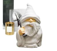 Générique Décorations de Noël Nains - Figurines Résine Nains Décor Jardin | Figurine pour Fête Salon Cheminée Jardin Rebord de Fenêtre Chambre Porche Holiday Atmosphere
