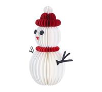 Générique Décorations De Table Bonhomme De Neige De Noël - Décoration De Noël 3D en Papier Neige | Ornement Décoratif pour Événements Cheminée Étagère Fête - pour