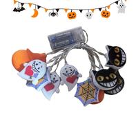 Générique Décorations d'Halloween Guirlandes Lumineuses | Guirlande Lumineuse Fête - Éclairage Décoratif Résistant Intempéries pour Arbre Jardin Clôture Terrasse Balcon