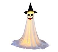 Générique Décorations d'halloween Outdoor,Debout Automate Halloween Décoration Fantôme,Lumières pour Porches,Ghost Effrayant avec Télécommande,Perfect for Lawn, Party, Porches (D)