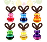 Générique Décorations en Boutons,Pendentifs de Lapin de Pâques pour Les Fêtes - Ornement de Pâques en Bouton,pour Maison École Fêtes Salon Réunions Familiales