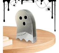 Générique Décorations Fantôme Disco Halloween - Miroir à Facettes Halloween Pailleté en Intérieur pour Signalisation - Centre de Table pour Cuisine Étagère Bureau Entrée Salon Chambre