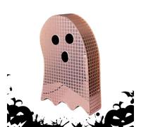 Générique Décorations Fantôme Disco Halloween | Statuette Fantôme Pailleté Disco en Acrylique pour Table Halloween | Figurines Décoratives pour Salon Entrée Chambre Bar Véranda