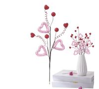 Générique Décorations Floralines pour la Saint-Valentin | Décoration de Vase Décoratif pour la Maison | Branches en Forme de Cœur | pour Banquet Noël Fêtes Chambre et Salon