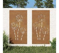 Générique Décorations murales de Jardin 2pcs 105x55 cm Design de Fleur Maison & Jardin Décorations Œuvres d'art Affiches, reproductions & œuvres Graphiques (Poids 4.43KG)