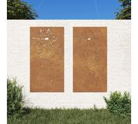 Générique Décorations murales de Jardin 2pcs 105x55 cm Design de Fleur Maison & Jardin Décorations Œuvres d'art Affiches, reproductions & œuvres Graphiques (Poids 4.64KG)