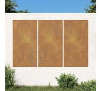 Générique Décorations murales Jardin 3 pcs 105x55 cm Design du Soleil Maison & Jardin Décorations Œuvres d'art Affiches, reproductions & œuvres Graphiques (Poids 6.9KG)