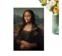 Générique Décorations Murales Salle de Bain | Poster Toile Humoristique,Décor Murale Avec Imitation Humoristique - Idée Cadeau pour Maison Hôtel Appartement Anniversaire