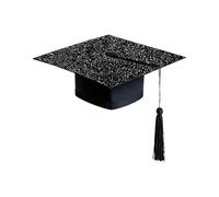 Générique Décorations pour de Diplôme - Fournitures Scrapbook Pailleté 2026 | Papier Décoratif pour Chapeau de Graduation,Pour Étudiants Enseignants Écoles Universités Cérémonie