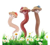 Générique Décorations pour Pots Et Jardinières - Statuettes Décoratives Mignonnes De De Terre,Figurine Pot De Déco Jardin 3 Pièces - pour Extérieur, Maison, Jardin, Pelouse, Entrée, Fenêtre
