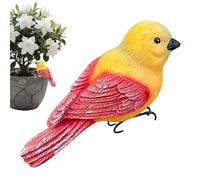 Générique Décorations sur Les Pots à Fleurs | Ornements De Sculpture en Résine - Décor d'oiseau Artificiel pour Les Pots de,pour Pelouse, Cour, Terrasse, Patio, Maison, Serre, Utilisation Intérieure