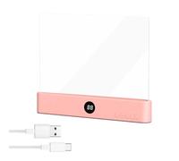 Générique Decorative Book Night Light - LED Book Light | Rechargeable Lamp with Adjustable Modes, Study Lamp with Portable Use, Desk Accessory, Page Illumination for College, Library, Travel