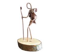 Générique décorative Fire de Fer - Sculpture de grimpeuse aventurière en Fer forgé, de Collection d'art en métal Fait à la Main | astucieuse avec Design détaillé, Design Noble pour la décor