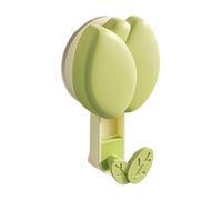 Générique Decorative Flower Hooks, Reusable Suction Cup Hanger, Cartoon Cutlery Holders, Strong Vacuum Wall Mount, Damage Free Removable Pegs For Kitchen Bathroom Glass Door Window