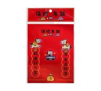 Générique Decorative Magnets -Decals Magnetic Decorations| Festive Car Decals for Vehicle Truck, SUV, Holiday Accessories for Men, Women, Chinese New Year Celebration Gift